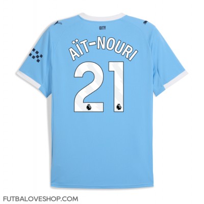 Dres Manchester City Rayan Ait-Nouri #21 Domáci 2025-26 Krátky Rukáv Dres Manchester City Rayan Ait-Nouri #21 Domáci 2025-26 Krátky Rukáv